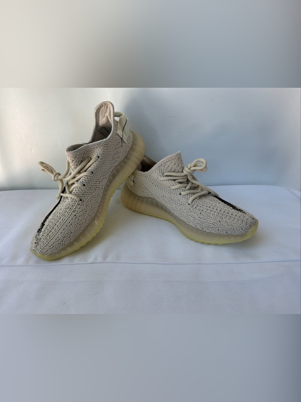 Alberto Fellini Of N.Y. SPLY-350 Boost Beige/Black Stripe Low Top Lace-Up Size 8